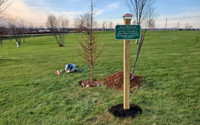 Tree Planting Ceremony in Memory of John Van Nuys 11/19/20