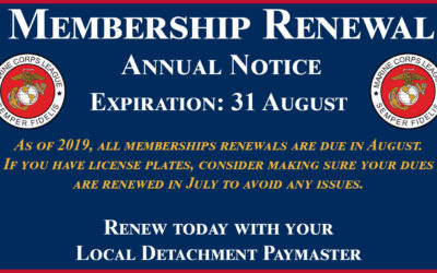 LAST CALL: Life Membership Dues Need to be in ASAP!