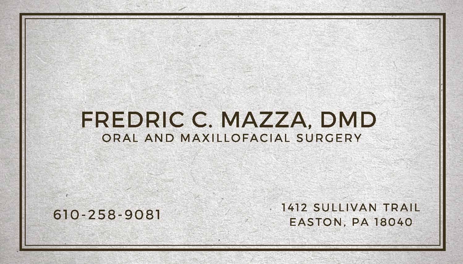 Dr. Fredric Mazza