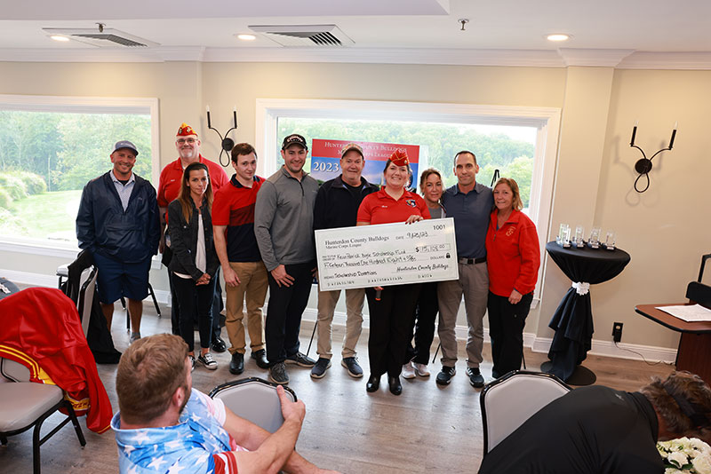 The Hunterdon County Bulldogs Marine Corps League Raised $21,672.80 in Scholarships from 2023 Golf Outing!